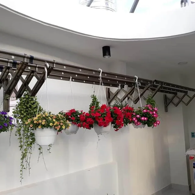 Giàn phơi xếp ngang Inox 304